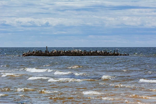 Stare Molo Morzu — Zdjęcie stockowe