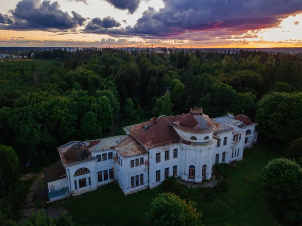 Old Abandoned Manor Lubvino Moscow Region Russia — Zdjęcie stockowe