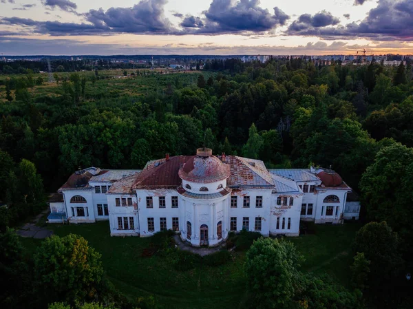 Old Abandoned Manor Lubvino Moscow Region Russia — стоковое фото