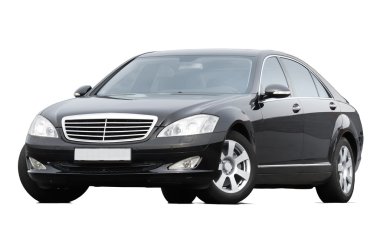 sedan tarzı araba izole