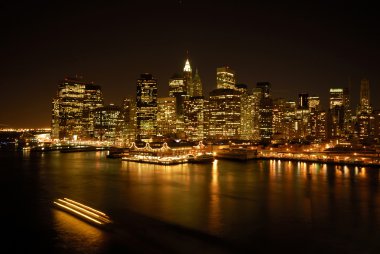 New york şehri aşağı