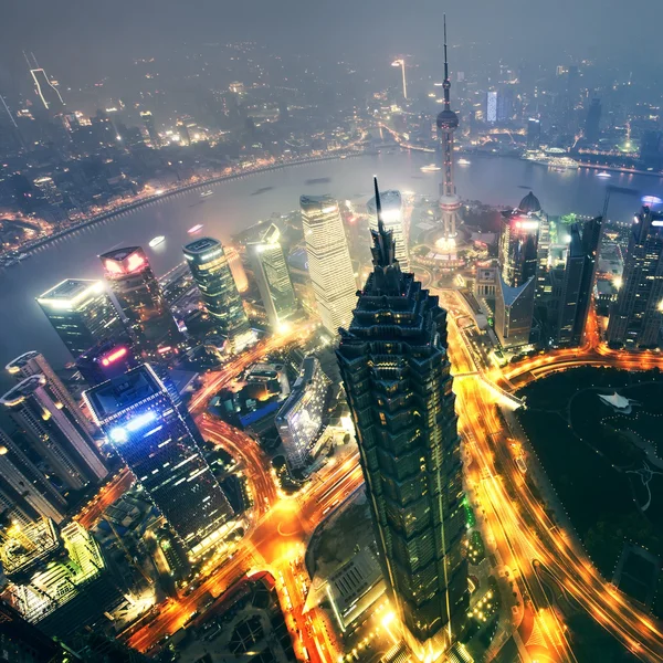 Shanghai stad — Stockfoto