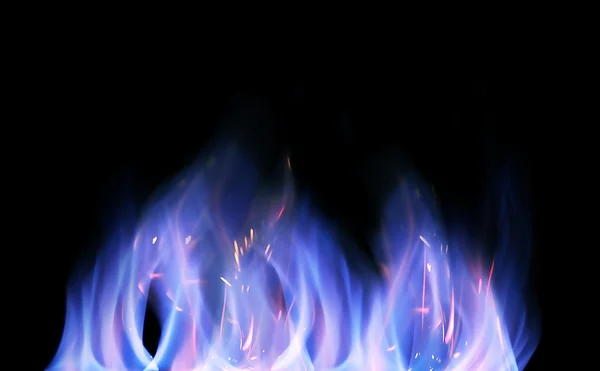 Απομονωμένες φλόγα — Φωτογραφία Αρχείου