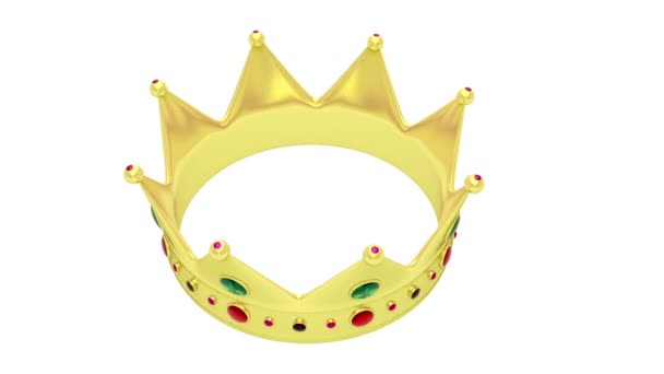 Crown on white