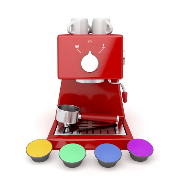 Kapsułki maszyny do kawy — Zdjęcie stockowe