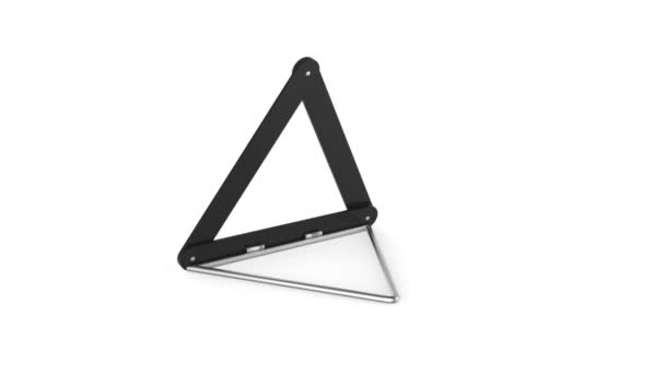 Warning triangle — Stok video