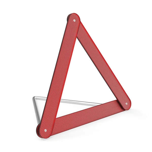 Hazard triangle — Stock Photo, Image