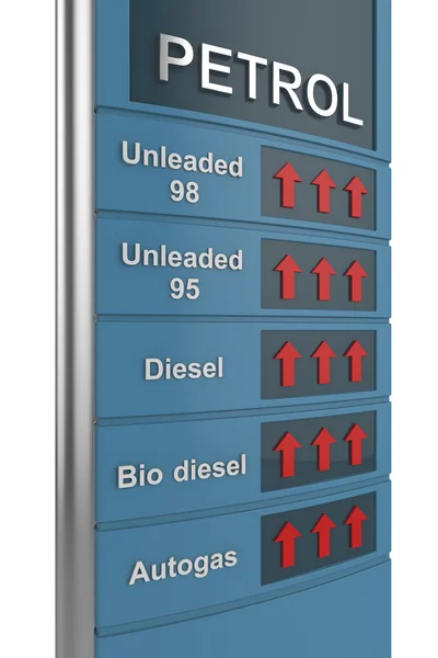 Fuel price — Stock Photo, Image