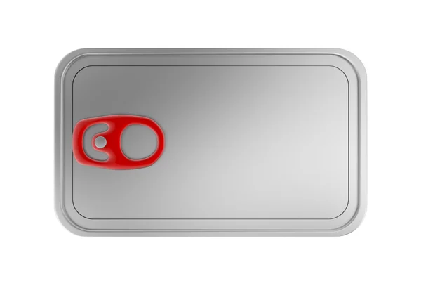Top view of sardine can — Stock Photo, Image