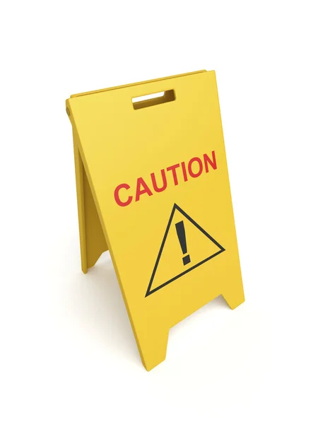 Caution sign — Stock Photo, Image