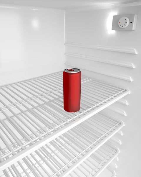 Rojo lata — Foto de Stock