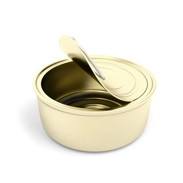 Empty pate can — Stock Photo, Image