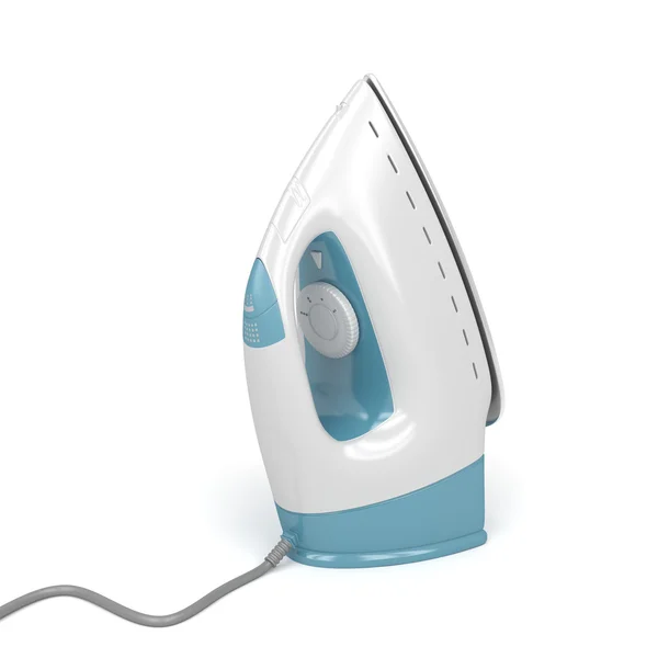 Steam iron on white — Stock Photo, Image