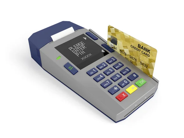 Paiement par carte de crédit — Photo