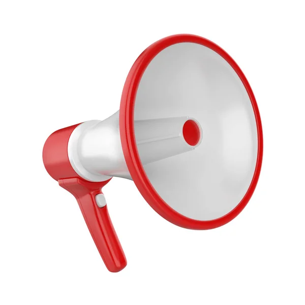 Electric Megaphone Isolated White Background — Stock Photo, Image