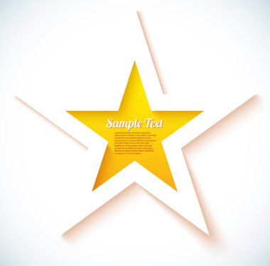 yıldız aplike arka plan