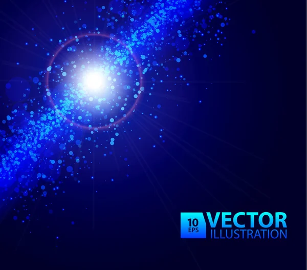 Luces abstractas . — Vector de stock