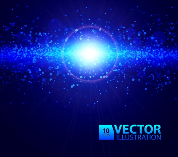 Abstraktní světla. — Stockový vektor