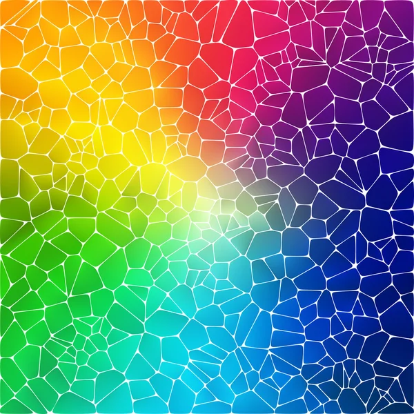 抽象的な虹の背景. — ストックベクタ