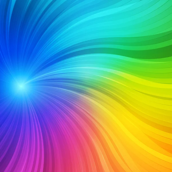 虹の概念の背景 — ストックベクタ