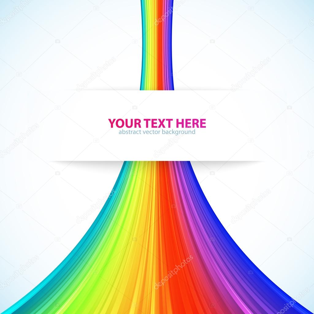 Rainbow Lines Background