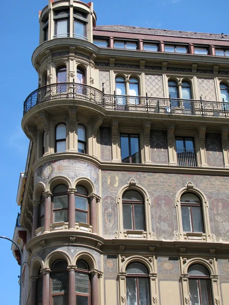 Antikes gebäude im zentrum von wien (österreich)) — Stockfoto