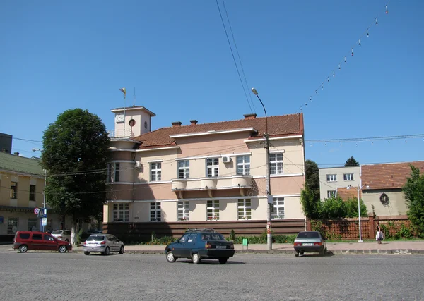 Rue à Svalyava (Ukraine) ) — Photo