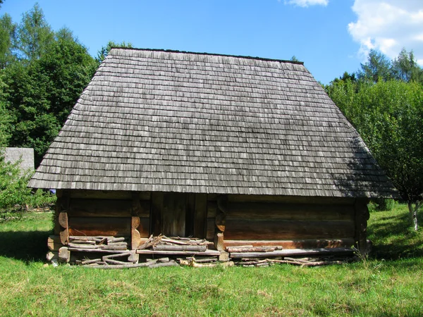 Trähus — Stockfoto