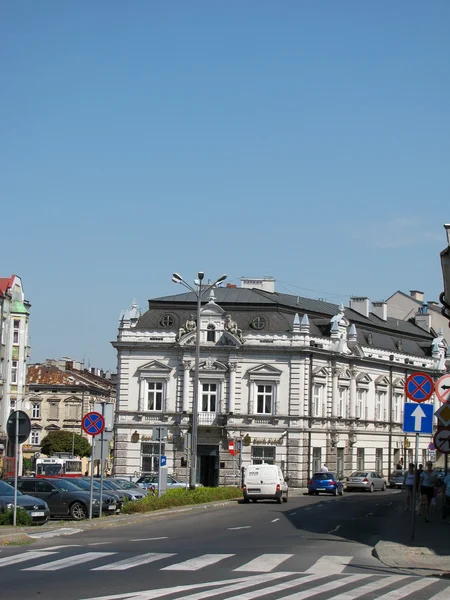 Вулиця в Перемишль (Польща) — стокове фото