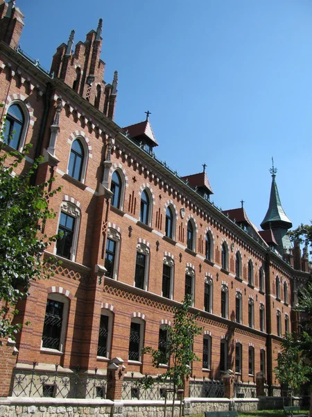 L'antico edificio di Cracovia (Polonia) ) — Foto Stock