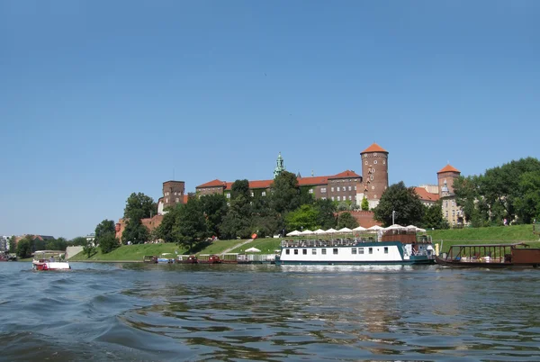 Vavel's panorama (krakow, Polen) — Stockfoto