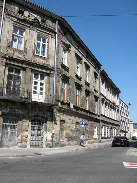 El antiguo edificio en Cracovia (Polonia ) — Foto de Stock