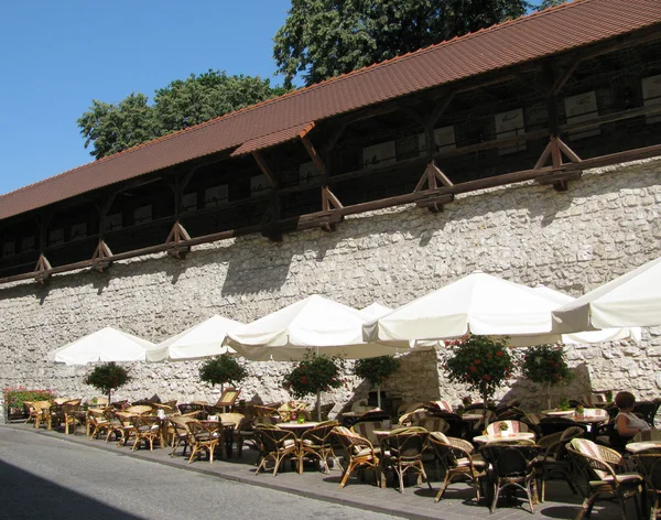 Straat café — Stockfoto