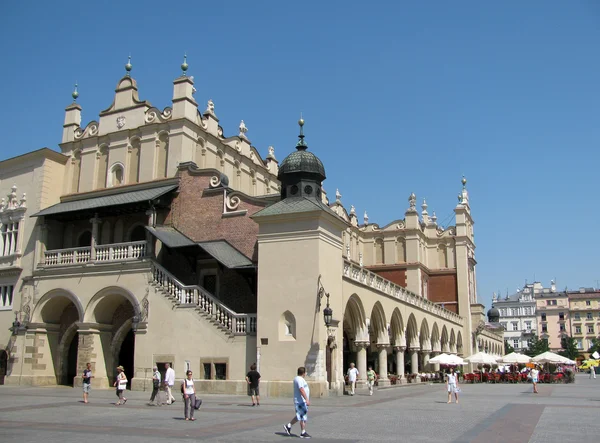 Зал з тканинами в м. Краків (Польща) — стокове фото