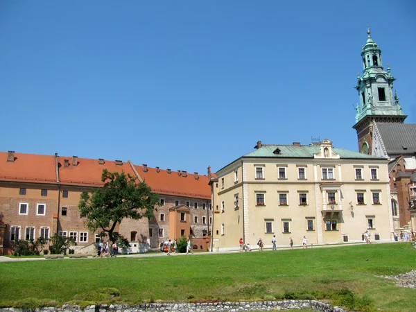 Catedral de Wawel em Cracóvia (Polónia ) — Fotografia de Stock