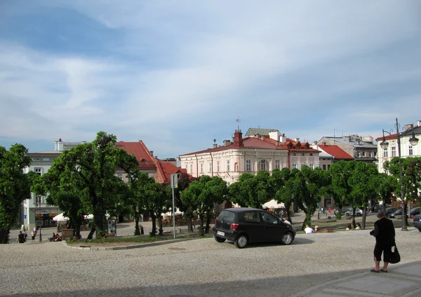 Вулиця в Перемишль (Польща) — стокове фото