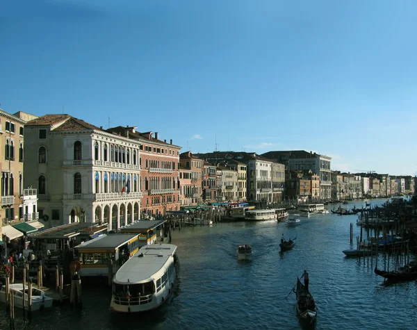 Den stora kanalen i Venedig (Italien) — Stockfoto