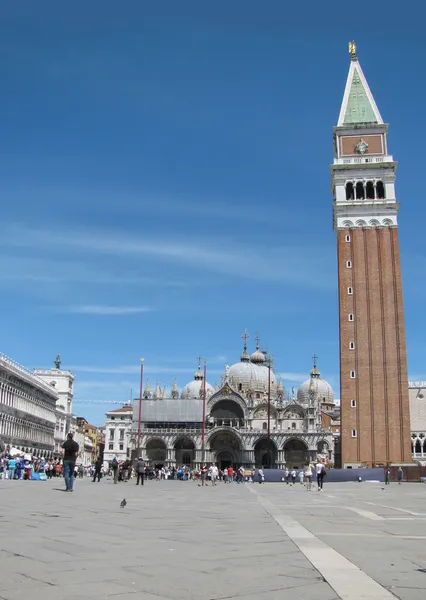 St mark's campanile (Venedik, İtalya) — Stok fotoğraf