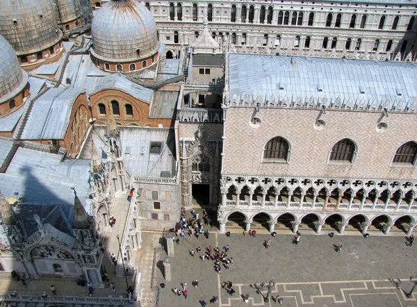 Vista della piazza di san marko a Venezia (Italia) — 图库照片