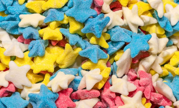 Dulces Frutas Colores Caramelo Forma Estrellas —  Fotos de Stock