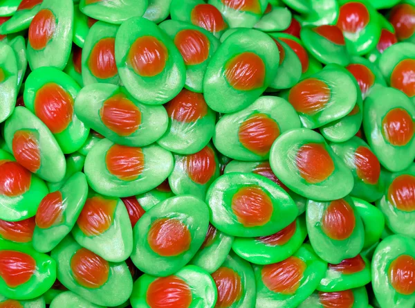 Dulces Jalea Azúcar Color Verde —  Fotos de Stock