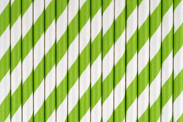 Recyclable Paper Straws Background — Stockfoto