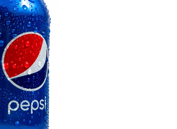 Kamenet Podolsky Ukrajna 2022 Bádogdoboz Vagy Fém Palack Pepsi Könnyű — Stock Fotó
