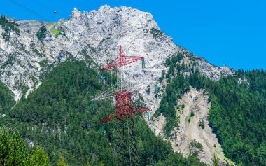 Avusturya 'da elektrik dağıtım sistemi.