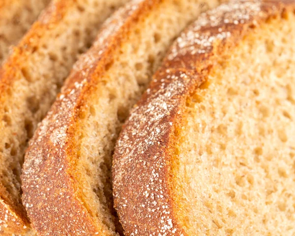 Many Sliced Bread Close — Stockfoto