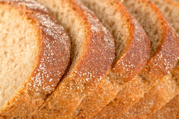 Many Sliced Bread Close — Stockfoto