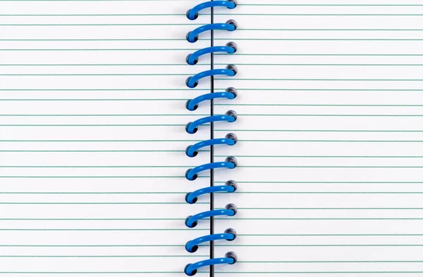 Open Blank Notebook Close — Zdjęcie stockowe