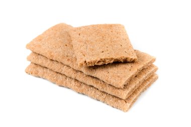 diet bread on a white background