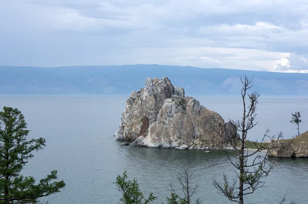 Shamanka Rock, Baikal — Stock Photo, Image