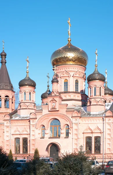 Chiesa Ortodossa di Elia Profeta a Izvarino, Russia — Foto Stock